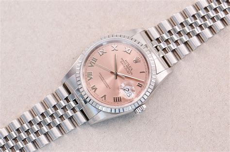 rolex 16220 salmon dial|Rolex Datejust 36 16220 .